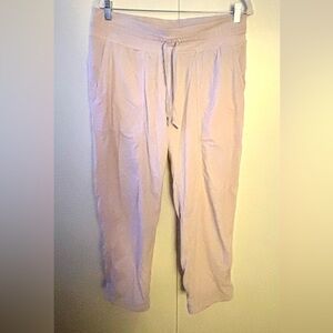 Lululemon Stretch High-Rise Jogger 24" Crop Pink Mist - Size 10
